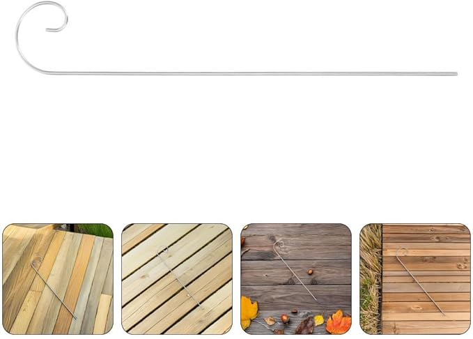 Shepherd Hooks for Outdoor 11.81In Tall Garden Plant Label Hooks Metal Stakes for Hanging Lanterns Signs and Floral Picks