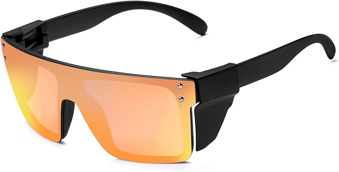 Polarized Sunglasses for Men Women Impact Resistance Z87.1safety UV400 Protection light weight for Workers