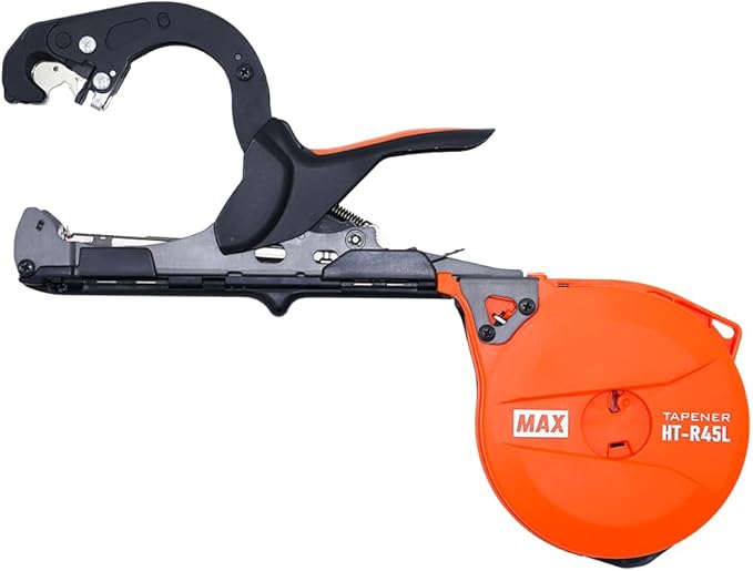 MAX HT-R45L Tapener Lightweight Plant Tying Tool Starter Kit with Tape & Staples