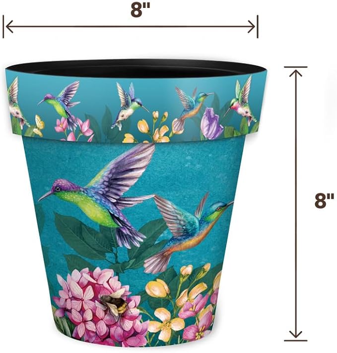 Briarwood Lane Springtime Hummingbirds Small Planter