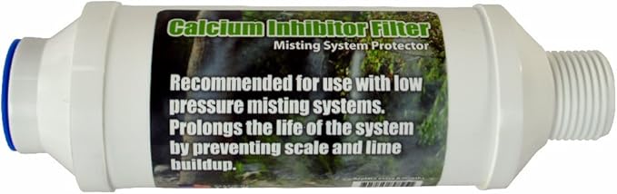 WaterSentinel WS-21 Calcium Inhibitor Filter and Misting System Protector , white