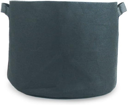 HTG Supply Phat Sacks 1-Gallon Indoor/Outdoor Black Fabric Grow Pot - 10-Pack