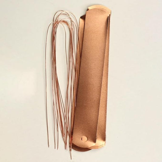 10 Pcs Copper Plant Name Tags Metal Tree Tags Long Garden Plant Labels Waterproof Garden Plant Markers with Copper Ties