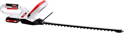 KAKEI 20V Cordless Hedge Trimmer with 520mm Blade & 40Min Runtime | Adjustable 5-Angle Swivel Handle, Lightweight Aluminum Body, Blade Guard for Effortless Trimming