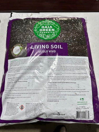 Gaia Green Organics Living Soil, Organic Potting Mix, 1.5 cu ft