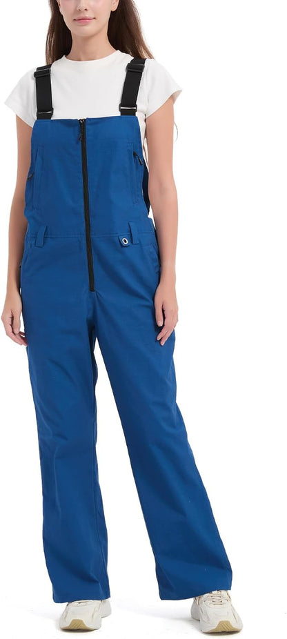 Women's Comfort Fit Tough Flex Canvas Work Bib Overalls