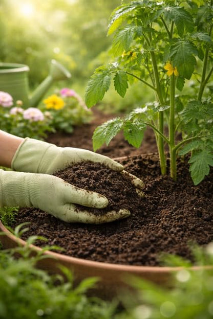 Worm Castings for Plants, 1 QT (1.5lbs). Organic Soil Rebuilder and Plant Fertilizer.