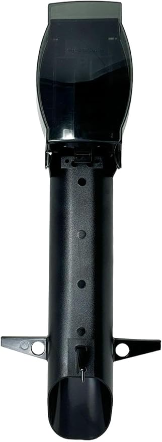 iMBAPrice IMBA-GPD19B-2 19.5" Black Low-Profile Outdoor Landscape Lighting Garden Post Enclosure with Integrated Cover for GFCI Electrical Outlets, 2-Pack