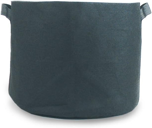 HTG Supply Phat Sacks 3-Gallon Indoor/Outdoor Black Fabric Grow Pot - Single