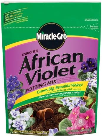 Miracle-Gro 0044607-323 African Violet Potting Mix - 8 Quart