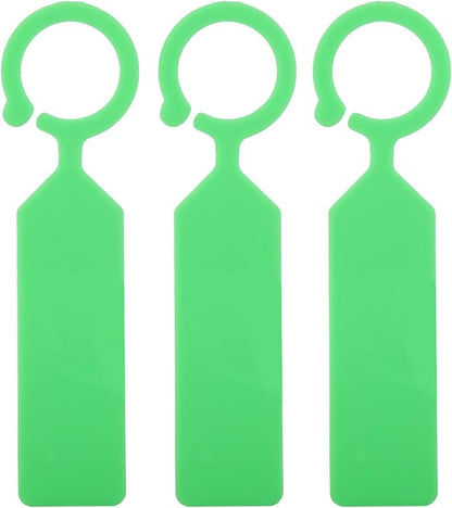 Plastic Plant Labels, 100 Pcs Plant Tags and Labels, Garden Labels Stakes for Hanging Labels for Plant Tree Nursery Seedling Tags Garden Decor(Green)