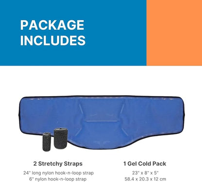 FlexiKold Neck Gel Cold Pack with Straps