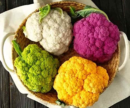 300+ Seeds Cauliflower Mix Cabbage - Vegetable Multicolor