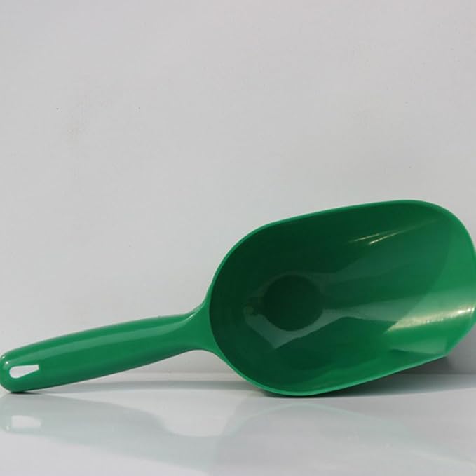 GANAZONO 3pcs Dirt Spoon Mini Pots Spatula Set Mini Plants Potting Soil Scoop Pet Food Shovel Garden Soil Scoop Plastic Garden Planting Balcony Plastic Large