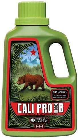 Emerald Harvest 723920 Cali Pro Bloom B 2 Qrt/1.9 L (6/Cs) fertilizers, Natural