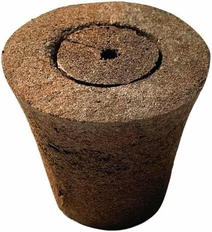 Coconut Coir Sponges for Moth Orchids - Natural Plant Growing Media, Epiphytic Plant Aeration, Moisture Control Sponge Pads for Potting Mix Amendment (2-Pack)