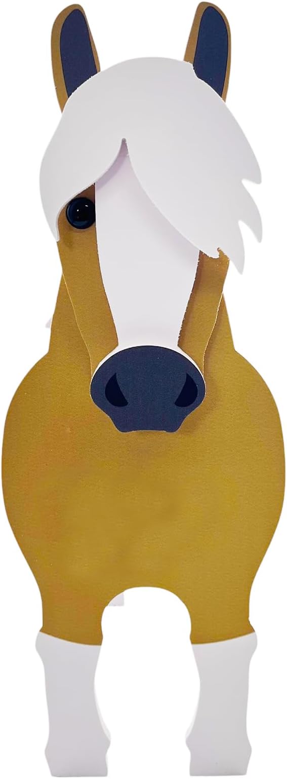 Light Of The City Animal Planter Plant Pot for Indoor and Outdoor Plants, Shaped Flower Pots, Animal Storage Container, Colorful Pet Planter Office and Home Decor Gifts (Horse)