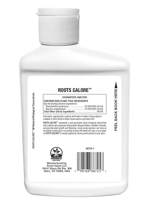 RG800147 Fertilizer - Improves Seed Germination & Root Growth, 8 oz Liquid Concentrate
