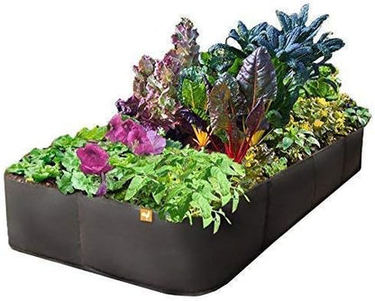 3 ft X 6 ft Victory 8 EZ-GRO Med Rectangle Raised Garden Bed Just Right Size AeroFlow Proprietary Fabric Grow Your OWN