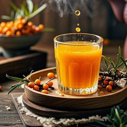 Sea Buckthorn Seeds for Planting, 30pcs Perennial Sea Buckthorn Fruit Tree Seed Non-GMO Heirloom Sweet Edible Tropical Fruit Plants, Sweet Juicy Fruits Plants in Your Home Garden Outdoor