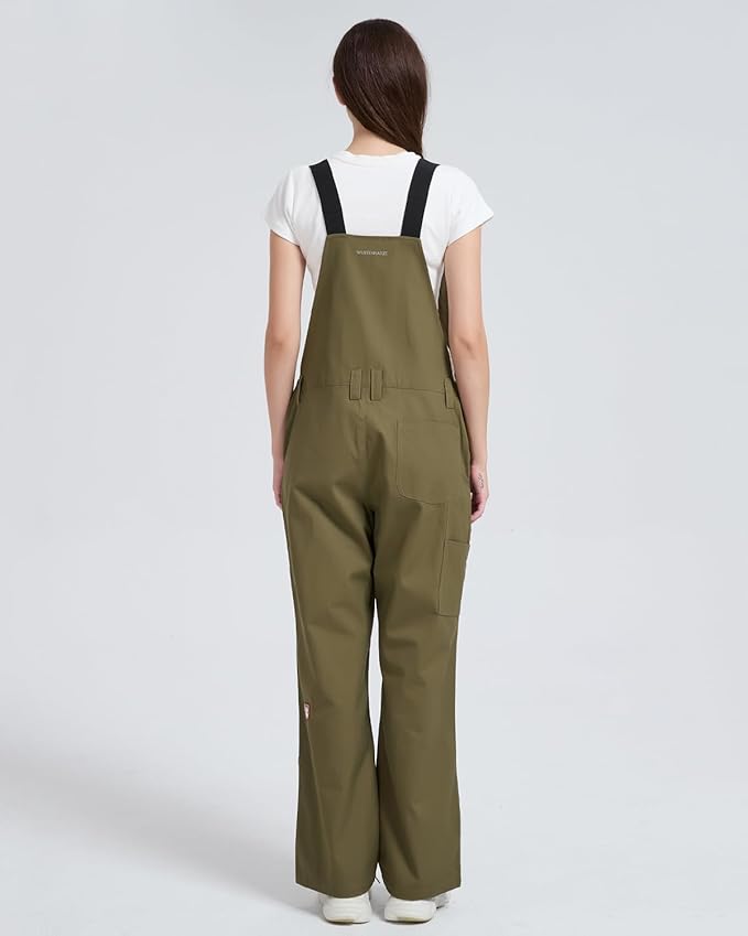Women's Comfort Fit Tough Flex Canvas Work Bib Overalls