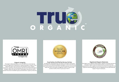 True Organic Citrus & Avocado Food – Organic Fertilizer for Lush Foliage and Abundant Fruit – 4lb Bag Covers 70 Sq. Ft.