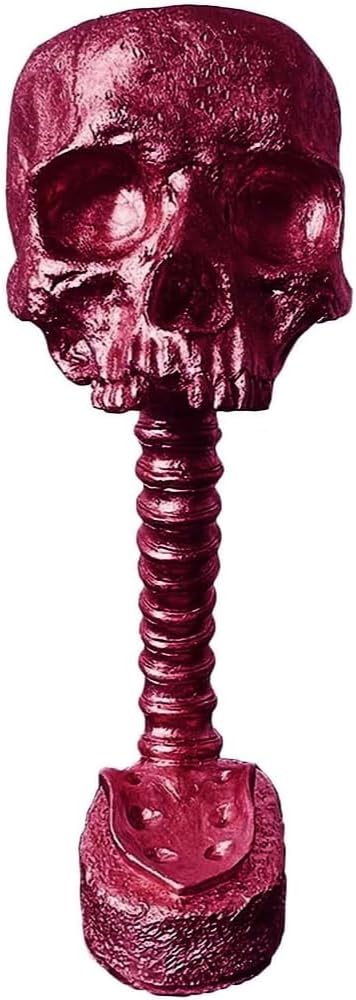 Skull Planter Gothic Skull Vase, Resin Skulls Bowl with Spine Stand Spooky Halloween Skeleton Tall Planters Centerpiece for Gothic Home Decor, Flower Pot, Candy Bowl