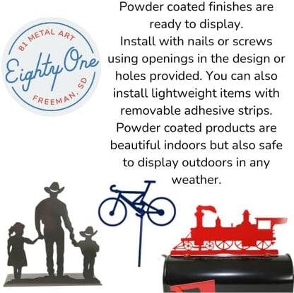 Planter Size Small Metal Garden Plant Vegetable Flower or Herb Markers 13.5 Inches Tall (tarragon, Primed Finish)