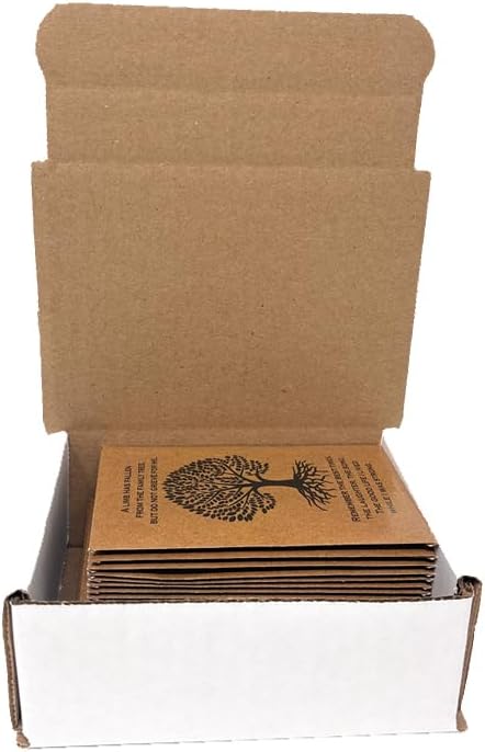 Forget Me Not Seeds - Tree of Life Funeral Favors - 3.25x4.5 inches - Prefilled Seed Packets - Ready to Give - Pack of 20