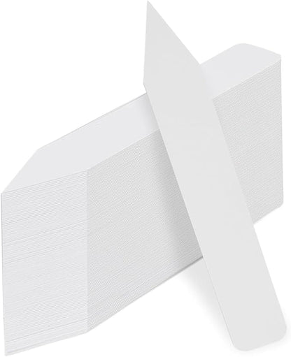 Plant Markers Labels 4 Inch Plastic Plant Waterproof Durable Seedlings Garden Labels Markers Nursery Plant Tags Seed Labels Plant Label Stakes Plant Markers for Outdoor Garden (100)