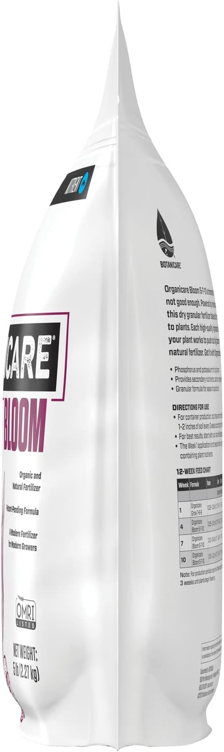 Botanicare Organicare Bloom - Organic and Natural Granular Fertilizer for the Flowering Stage, 5 lbs.