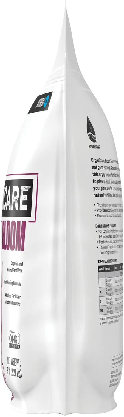 Botanicare Organicare Bloom - Organic and Natural Granular Fertilizer for the Flowering Stage, 5 lbs.