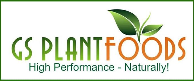 GS Plant Foods Crab Shell Natural Fertilizer, Magnesium & Calcium, Slow Release Micronutrients for Plants, Tomatoes, Flowers & Vegetables 3-3-0, 8 pounds