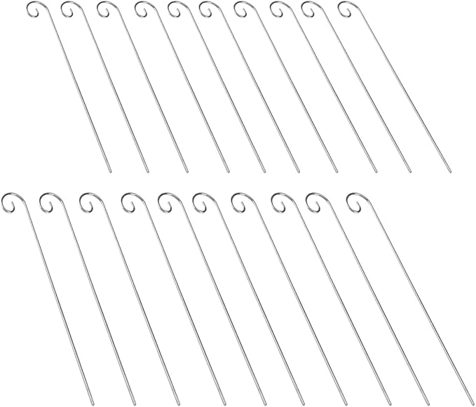 BinaryABC Plant Label Stakes,Reusable Garden Markers Plant Tags Identification Stakes for Gardening,20PCS (11.8INCH)