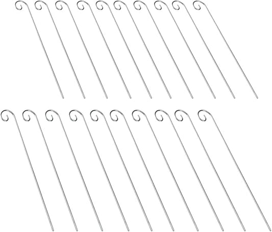 BinaryABC Plant Label Stakes,Reusable Garden Markers Plant Tags Identification Stakes for Gardening,20PCS (11.8INCH)