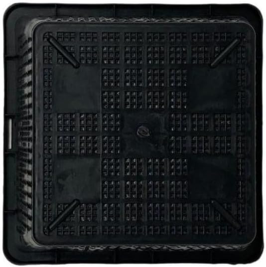 Chalily 6.75" Square Mesh Aquatic Plant Pot Great for Water Lilies, Lotus, and Other Pond Plants Square Plastic Planter for Outdoor Ponds Terrific for Aquatic Soil Plant Basket