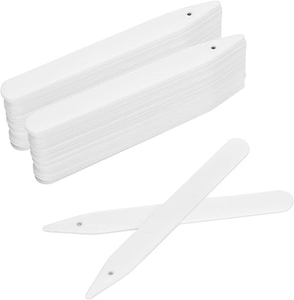 Plastic Plant Labels,100 PCS 6 Inch Plant Tags,Vegetable Gardening Tags,Seed Labels,Nursery Plant Markers and Labels,Plant Label Stakes with Permanet Marking Pen Plant Markers for Outdoor Indoor