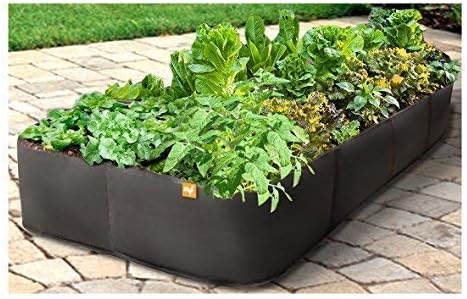 3 ft X 6 ft Victory 8 EZ-GRO Med Rectangle Raised Garden Bed Just Right Size AeroFlow Proprietary Fabric Grow Your OWN
