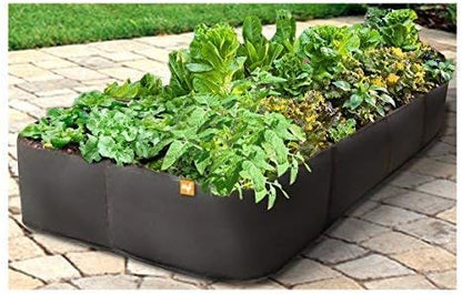3 ft X 6 ft Victory 8 EZ-GRO Med Rectangle Raised Garden Bed Just Right Size AeroFlow Proprietary Fabric Grow Your OWN