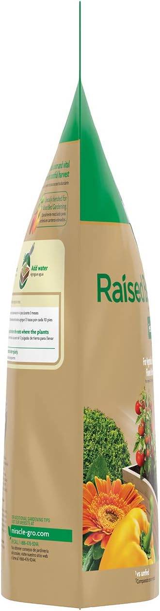 Miracle-Gro Raised Bed Plant Food, 2-Pound (Pack of 4)