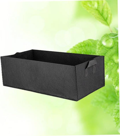Sosoport Root Control Gallon Planting Bag Square Potato Growth Bag for Lightweight Reusable Double Handles