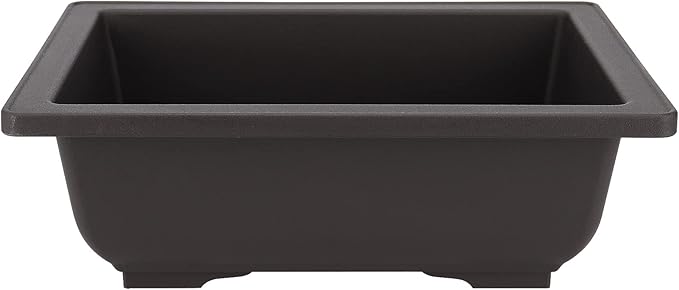 MANCHAP 24 PCS 6.5 Inch Plastic Bonsai Training Pots, Rectangular Bonsai Tree Planter Pot for Garden, Yard, Office, Home Decorative