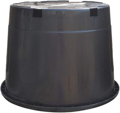 Nursery Pot 1 Gallon 1 Gal 2 Gal 3 Gal 5 Gal 7 Gal 10 Gal 15 Gal Nursery Container Injection Molded Pot Fit for Plants Soil Growers or Hydroponics (10,10 Gallon)