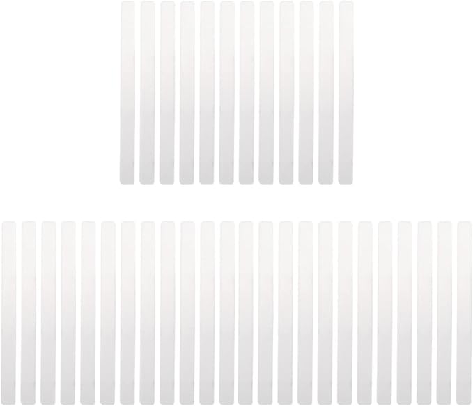 72 pcs Plug Gardening Succulent Labels Vegetables Tree Blank Outdoor Signs Label Label: Boards Flowers Tags Indoor Ground Tag Nursery Weatherproof Potted for Clear DIY