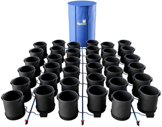Happy Hydro AutoPot XXL Self Watering Systems, 1-100 Pots (13gal, 36 Pot XXL with Reservoir)