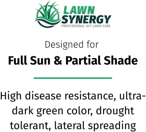Envy Turf Type Tall Fescue Grass Seed (10 lbs) - 100% Weed Free - Drought Tolerant - Disease Resistant - Non-Returnable