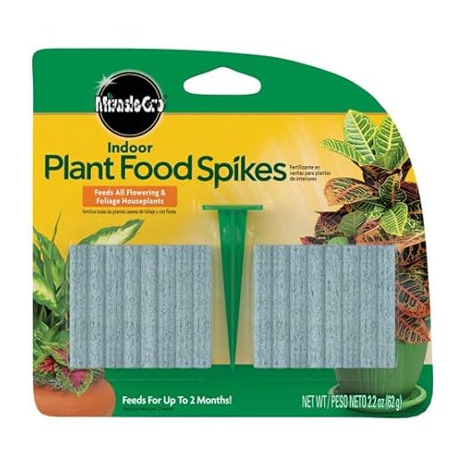 Miracles-Grows Indoor Plant Food Spikes, 48 Count, Fertilizer for Houseplants