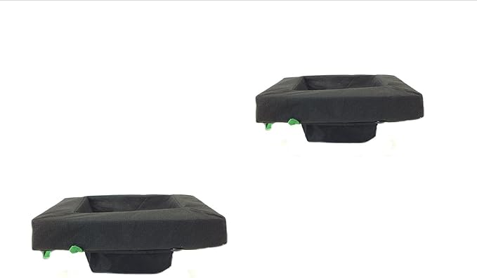 PondH2o Floating Aquatic Planter Basket, Floating Plant Baskets Kit 10" & 14" Square, Floatable Aquatic Water Garden Pond Plant Islands for Ponds and Water Features | Value 2 Pack