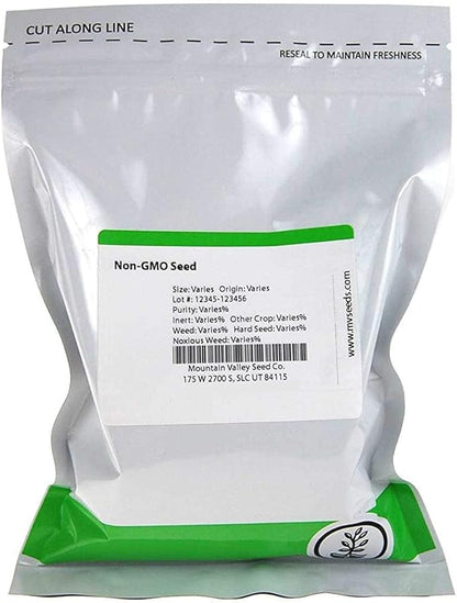 Mammoth Melting Sugar Pod Snow Pea Seeds – 1 LB (~1,800 Seeds) – Non-GMO Heirloom for Vegetable Gardens & Microgreens – High-Germination, Sweet & Tender Pods, Ideal for Trellising & Vertical Growing