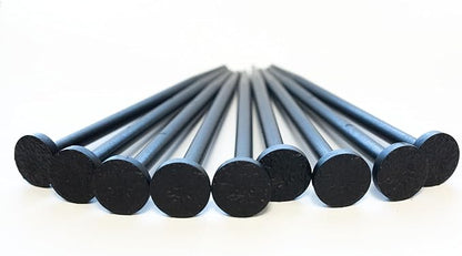 8" Plastic Stake KIT (9-Pack) (Black)
